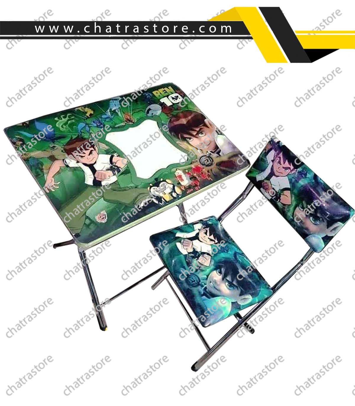 صندلی و میز تحریر تاشو کودک مدل بن تن