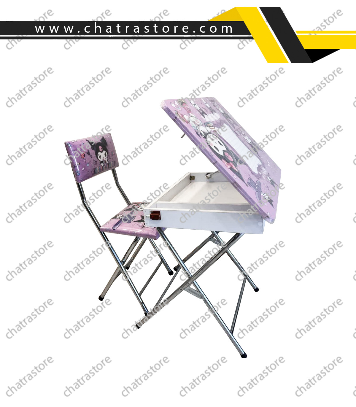 صندلی و میز تحریر تاشو کودک مدل بن تن