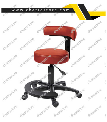صندلی آزمایشگاهی گردان تابوره آفو مدل T5000