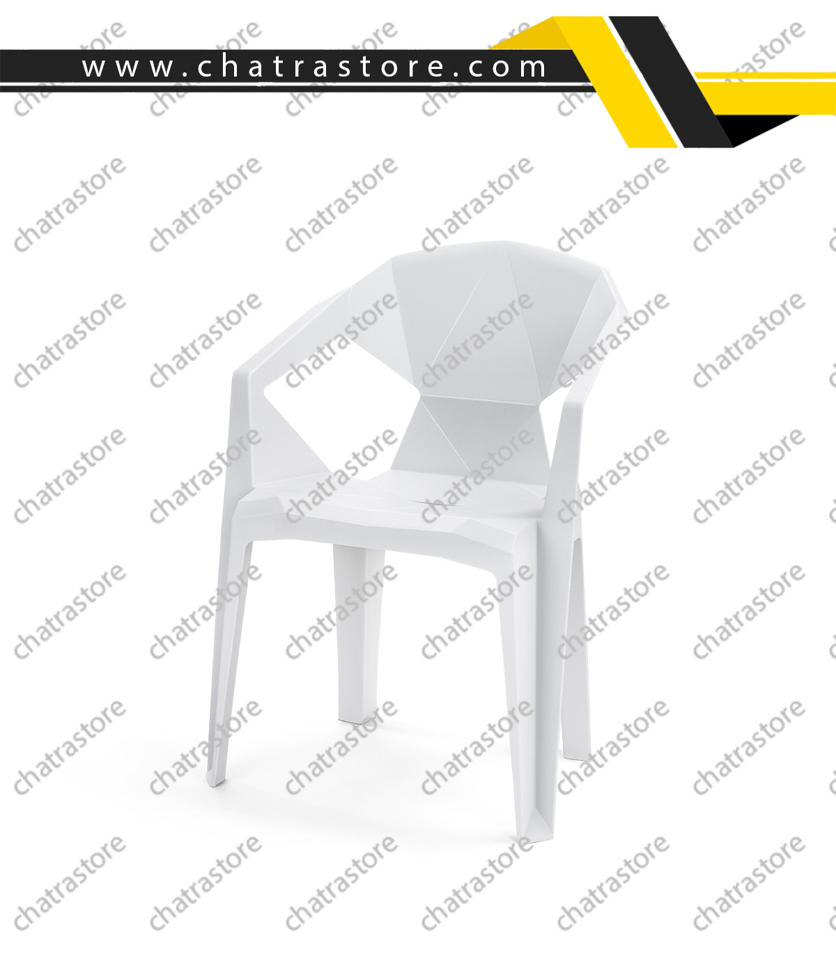 صندلی پلاستیکی پولاد - مدل F-22