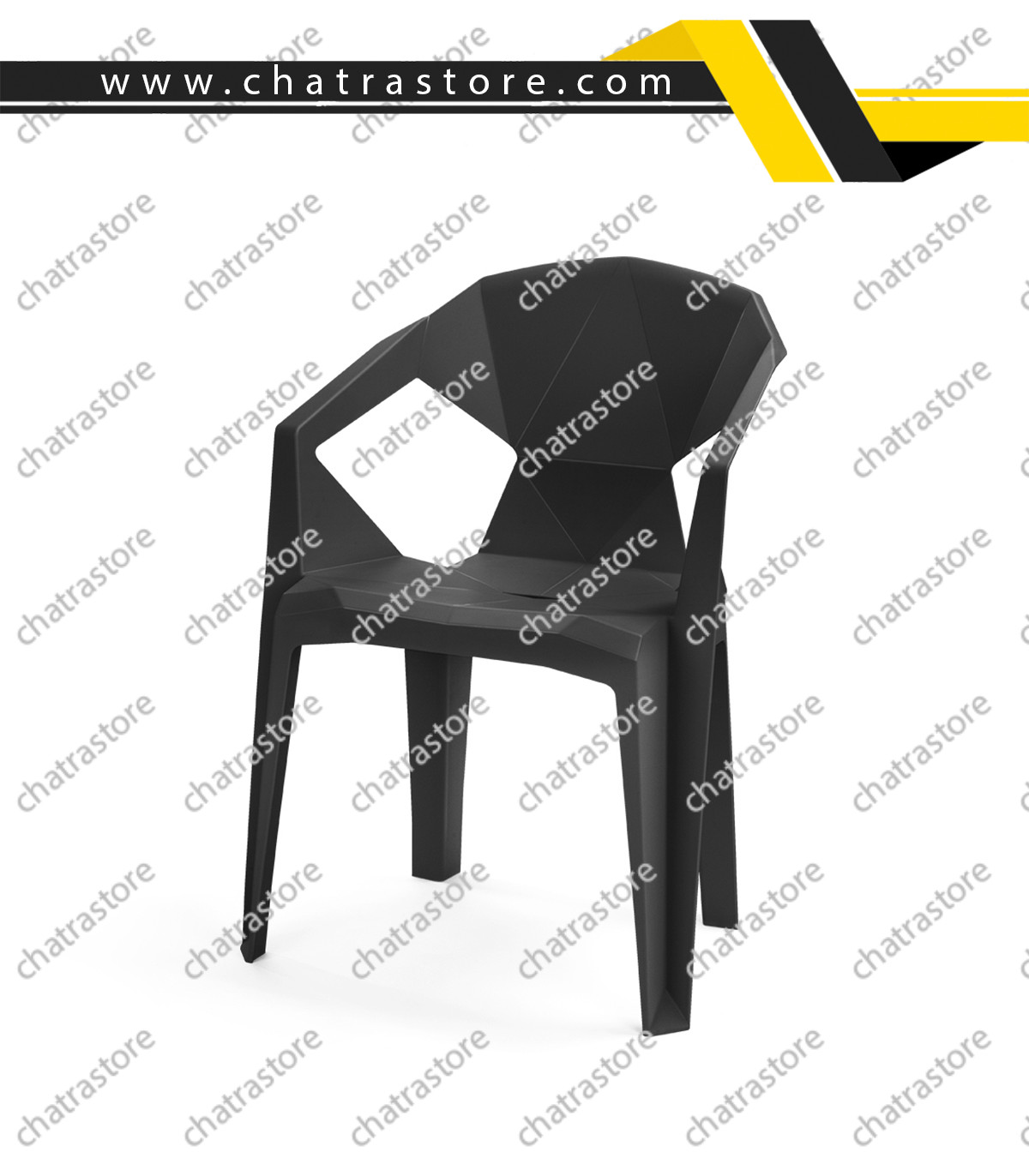 صندلی پلاستیکی پولاد - مدل F-22