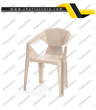 صندلی پلاستیکی پولاد - مدل F-22