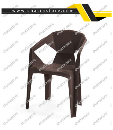 صندلی پلاستیکی پولاد مدل F-22 (بسته 6عددی)