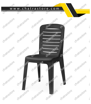 صندلی پلاستیکی پولاد - مدل مونیکا زبرا