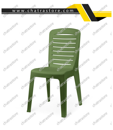 صندلی پلاستیکی پولاد - مدل مونیکا زبرا