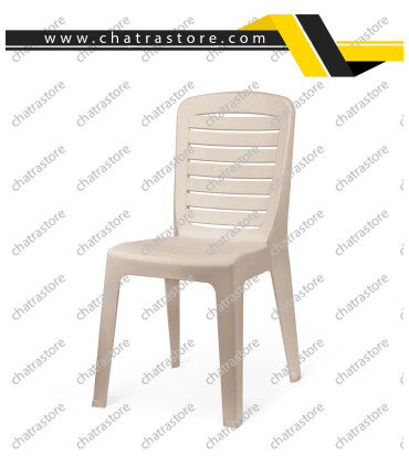 صندلی پلاستیکی پولاد مدل مونیکا زبرا(بسته6عددی)