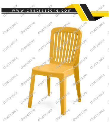 صندلی پلاستیکی پولاد مدل مونیکا نرده ای(بسته 6عددی)