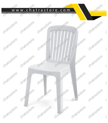 صندلی پلاستیکی پولاد مدل مونیکا نرده ای(بسته 6عددی)