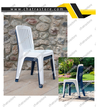 صندلی پلاستیکی پولاد مدل مونیکا نرده ای(بسته 6عددی)