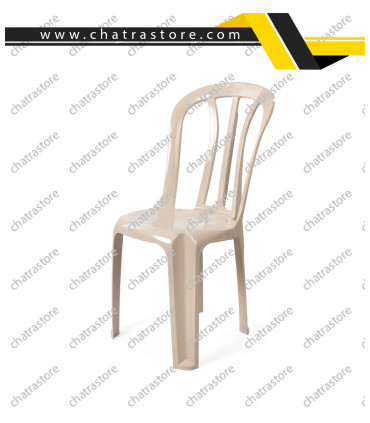 صندلی پلاستیکی پولاد مدل راینا(بسته 6عددی)