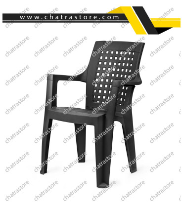 صندلی پلاستیکی پولاد - مدل دالتون شطرنجی