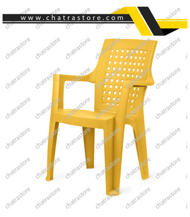 صندلی پلاستیکی پولاد - مدل دالتون شطرنجی