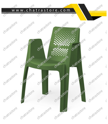 صندلی پلاستیکی پولاد - مدل ملینا الماسی