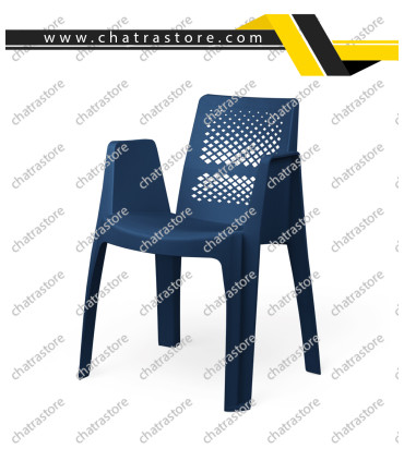 صندلی پلاستیکی پولاد - مدل ملینا الماسی
