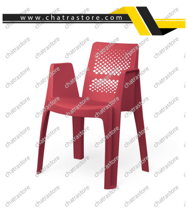 صندلی پلاستیکی پولاد - مدل ملینا الماسی