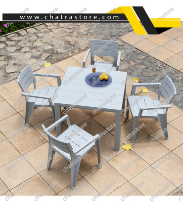 صندلی پلاستیکی پولاد - مدل جاسمین