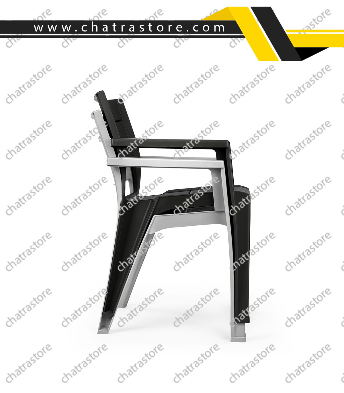 صندلی پلاستیکی پولاد - مدل جاسمین