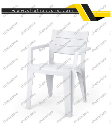 صندلی پلاستیکی پولاد - مدل جاسمین(بسته 6عددی)