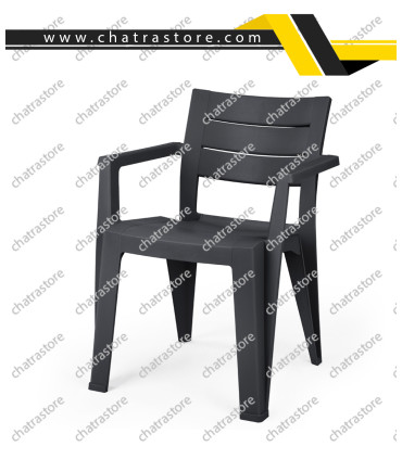 صندلی پلاستیکی پولاد - مدل جاسمین(بسته 6عددی)