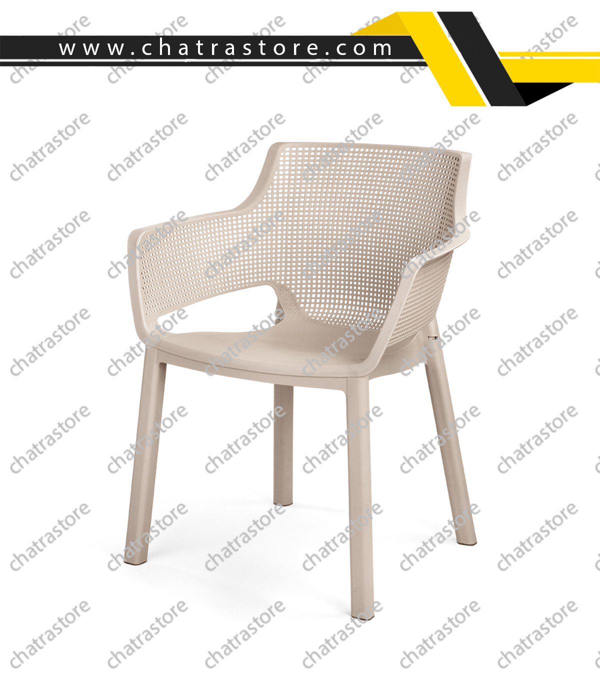 صندلی پلاستیکی پولاد - مدل تیارا