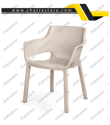 صندلی پلاستیکی پولاد مدل تیارا (بسته 4عددی)