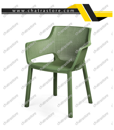 صندلی پلاستیکی پولاد مدل تیارا (بسته 4عددی)