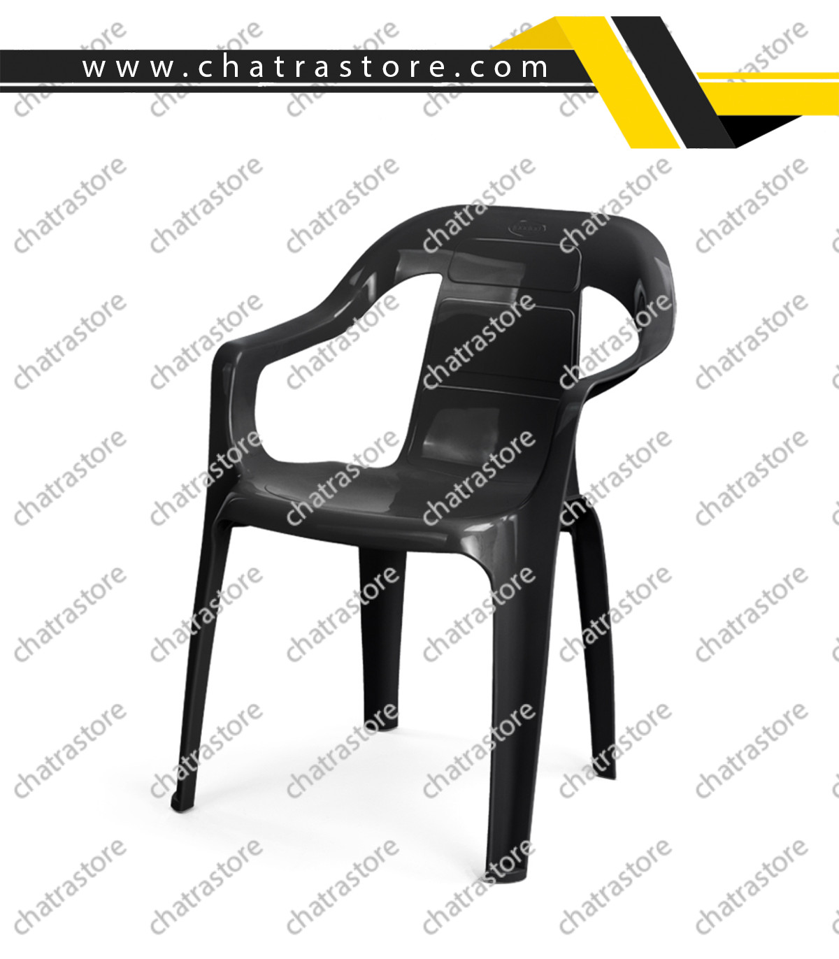 صندلی پلاستیکی پولاد مدل سولارا(بسته 6عددی)