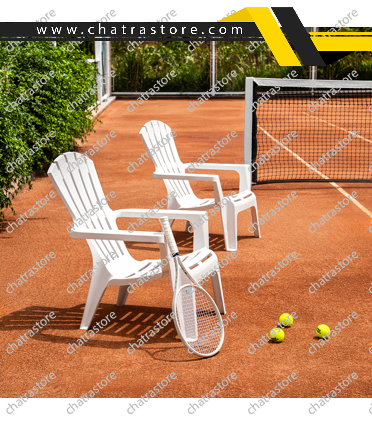 صندلی پلاستیکی پولاد - مدل ماسکوکا