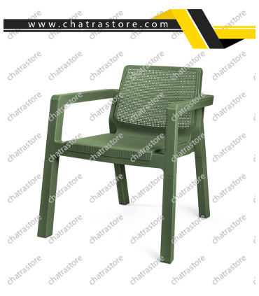 مبل پلاستیکی پولاد مدل پالما (بسته 4 عددی)