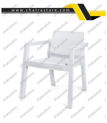 مبل پلاستیکی پولاد مدل پالما (بسته 4 عددی)