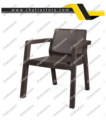 مبل پلاستیکی پولاد مدل پالما (بسته 4 عددی)