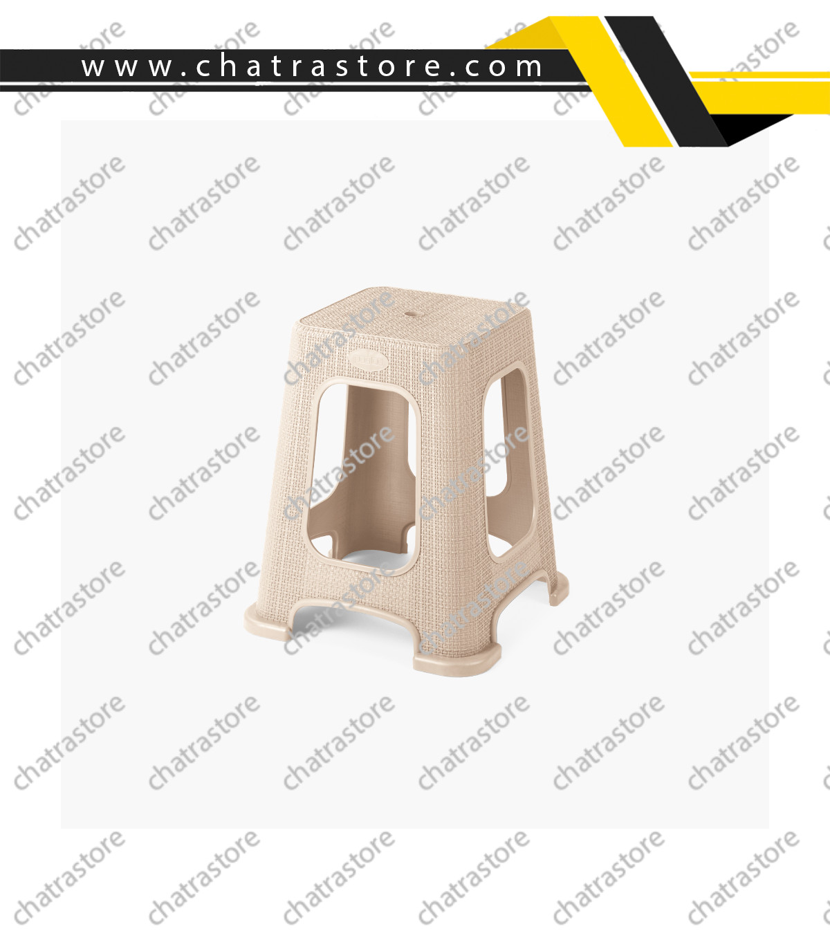 چهارپایه حصیری پولاد - متوسط