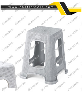 چهارپایه حصیری متوسط پولاد (بسته 6عددی)