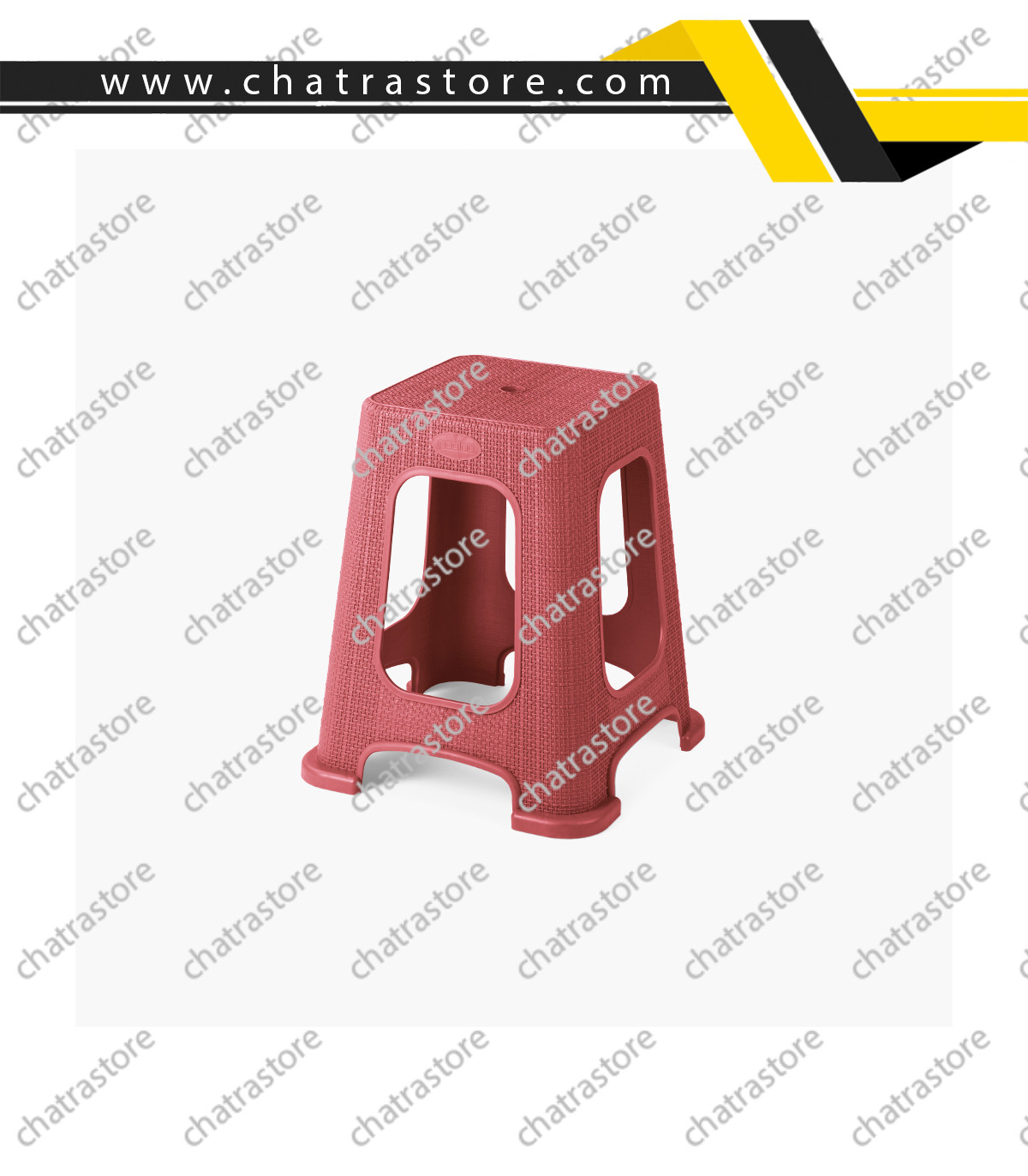 چهارپایه حصیری متوسط پولاد (بسته 6عددی)