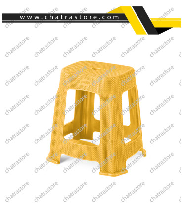 چهارپایه حصیری پولاد - متوسط پله دار