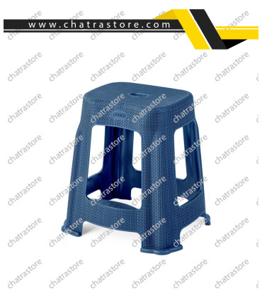 چهارپایه حصیری متوسط پله دار پولاد (بسته 6عددی)