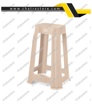 چهارپایه حصیری پولاد - بلند پله دار