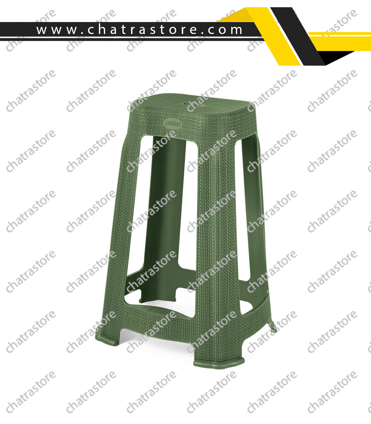 چهارپایه حصیری پولاد - بلند پله دار