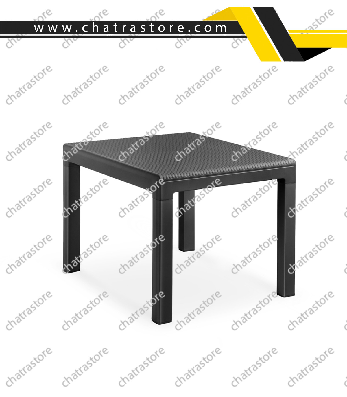 میز عسلی پلیمری پولاد مدل پالما