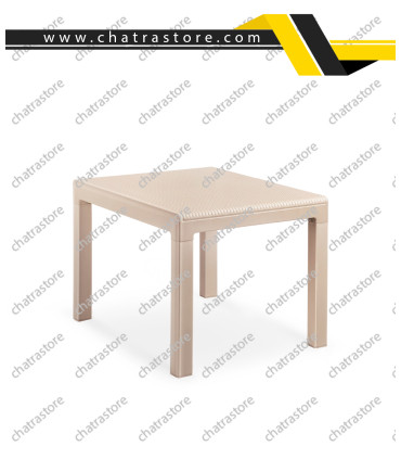 میز عسلی پلیمری پولاد مدل پالما