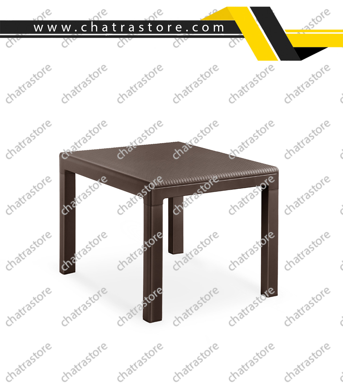 میز عسلی پلیمری پولاد مدل پالما