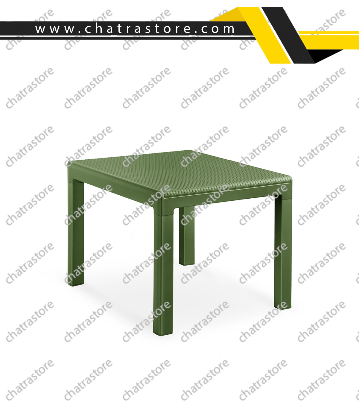 میز عسلی پلیمری پولاد مدل پالما