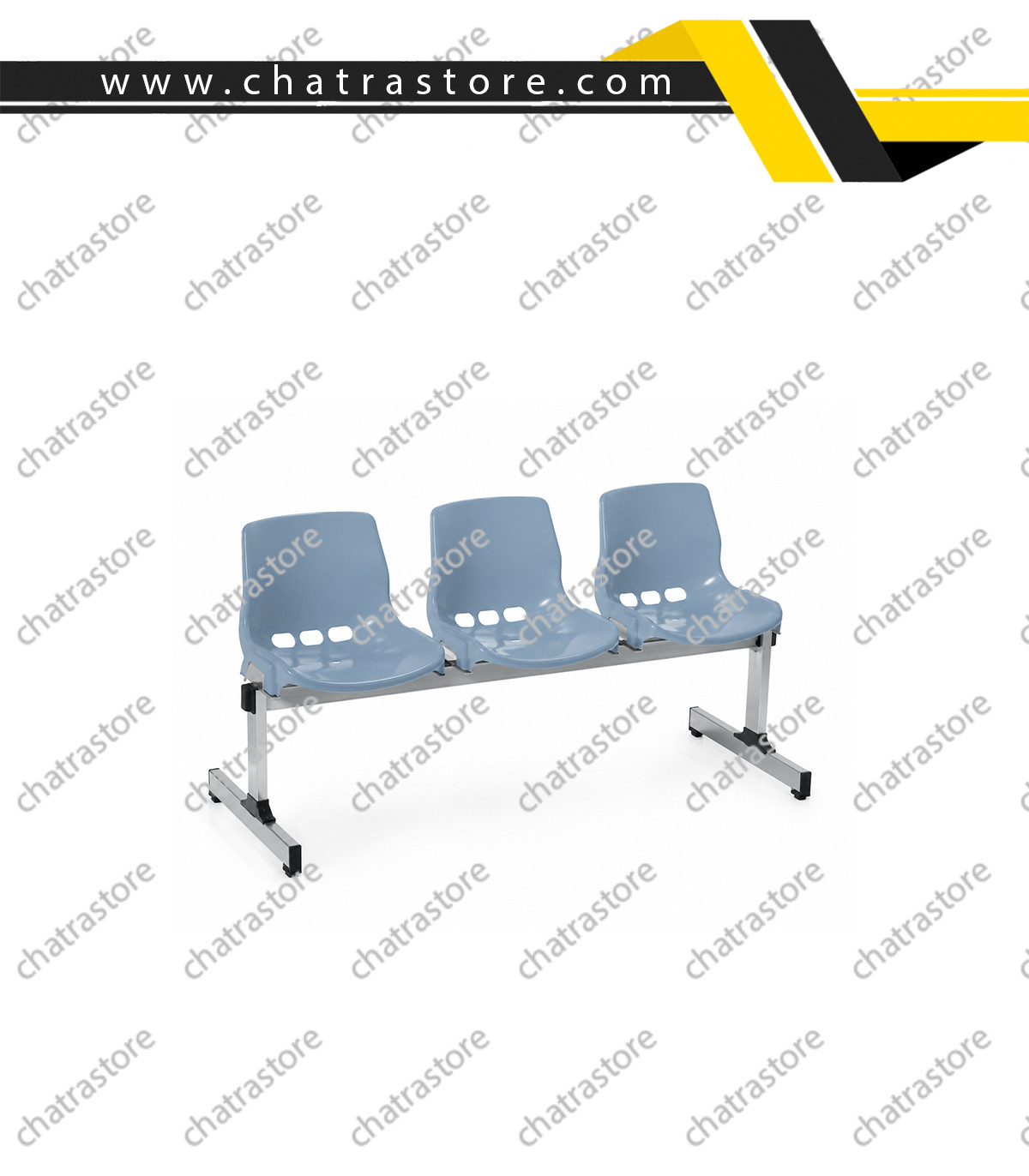 نیمکت انتظار سه نفره پروفیلی مدل LG برند H&D