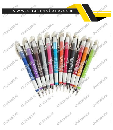 خودکار آرتیست برند canco پک 12 رنگ نوک 1.6