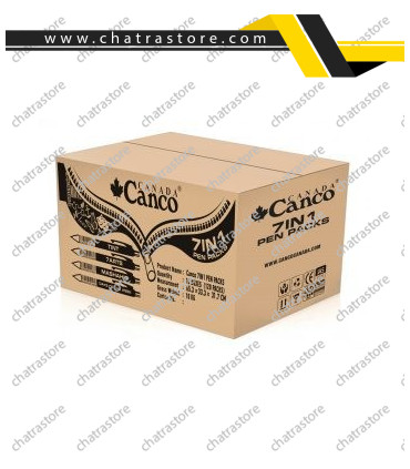 پک کادوئی خودکار canco مدل هفت هنر نوک 0.7 - بسته 7 عددی
