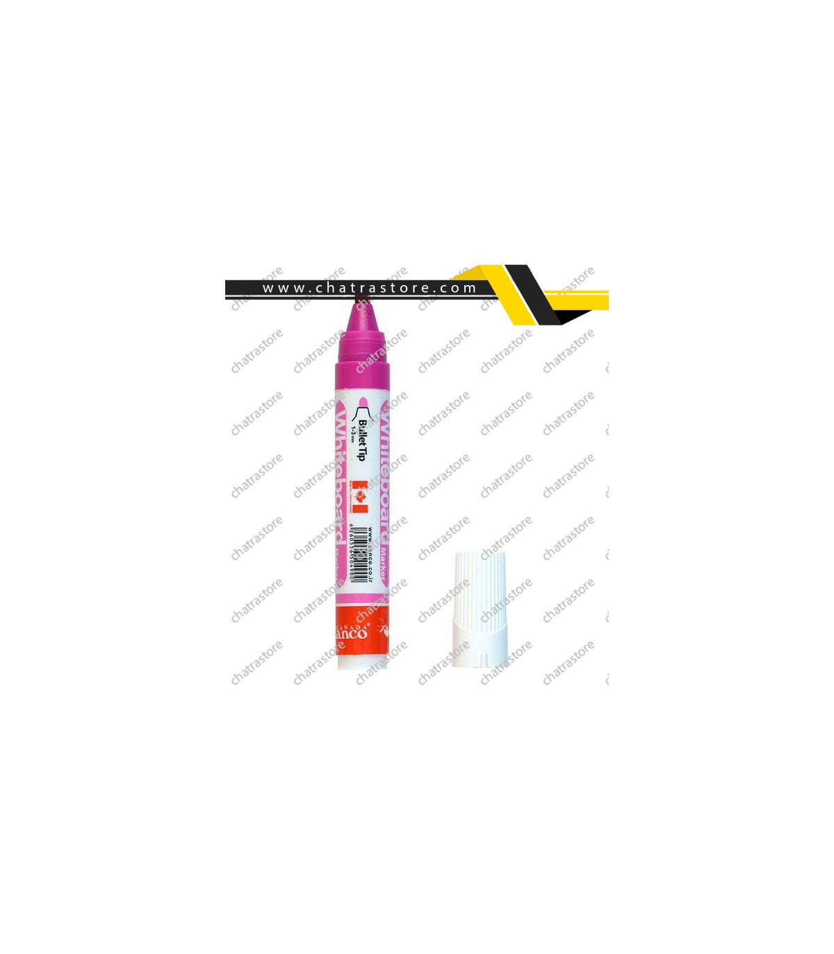 ماژیک وایت برد canco مدل پریمو میکس گرد (8 رنگ) - بسته 12 عددی