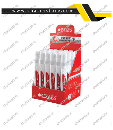 لاک غلط گیر canco مدل ارگونومی - سفید - بسته 24 عددی