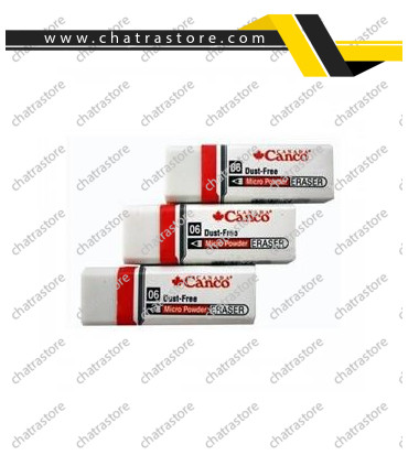 پاک کن canco مدل میکرو پودر 06 (سفید و مشکی) بسته 32 عددی