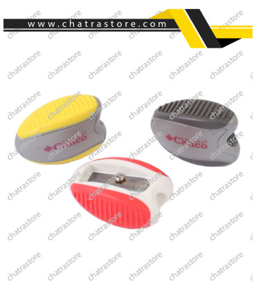 مداد تراش canco مدل گریپ دار  - جار 50 عددی