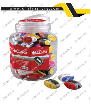 مداد تراش canco مدل گریپ دار  - جار 50 عددی
